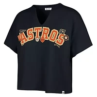 MLB x Lane Houston Astros Oversized Notch Neck T-Shirt