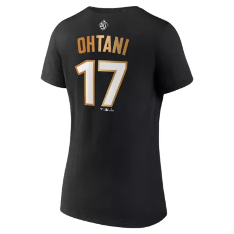 MLB Fanatics Shohei Ohtani Los Angeles Dodgers 2025 World Series s Plus Name & Number T-Shirt