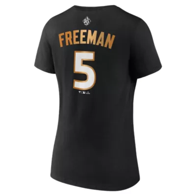MLB Fanatics Freddie Freeman Los Angeles Dodgers 2025 World Series s Plus Name & Number T-Shirt