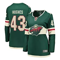NHL Fanatics Quinn Hughes Minnesota Wild Home Breakaway Jersey