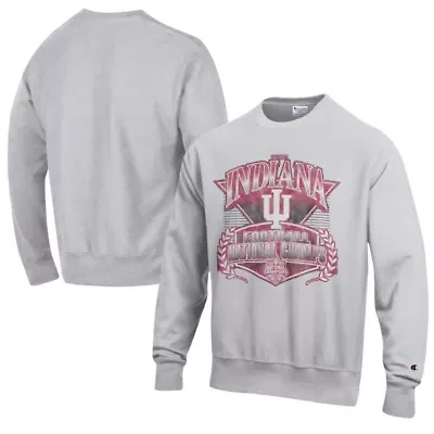 NCAA Unisex Indiana Hoosiers Football Playoff 2025 National s Reverse Weave Sweatshirt