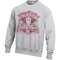 NCAA Unisex Indiana Hoosiers Football Playoff 2025 National s Reverse Weave Sweatshirt