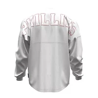 MLB Fanatics Philadelphia Phillies Baseball Stitch Long Sleeve T-Shirt
