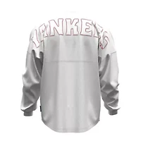 MLB Fanatics New York Yankees Baseball Stitch Long Sleeve T-Shirt