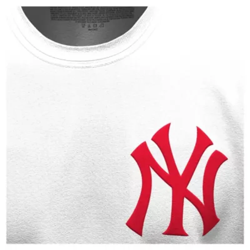 MLB Fanatics New York Yankees Baseball Stitch Long Sleeve T-Shirt