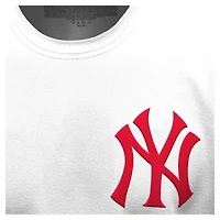 MLB Fanatics New York Yankees Baseball Stitch Long Sleeve T-Shirt