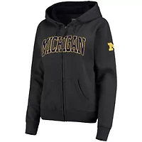 NCAA Michigan Wolverines Arched Name Full-Zip Hoodie