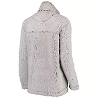 Alabama Crimson Tide NCAA Sherpa Super-Soft Quarter-Zip Pullover Jacket