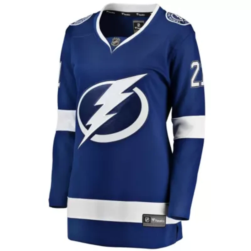 NHL Fanatics Tampa Bay Lightning Brayden Point Breakaway Player Jersey