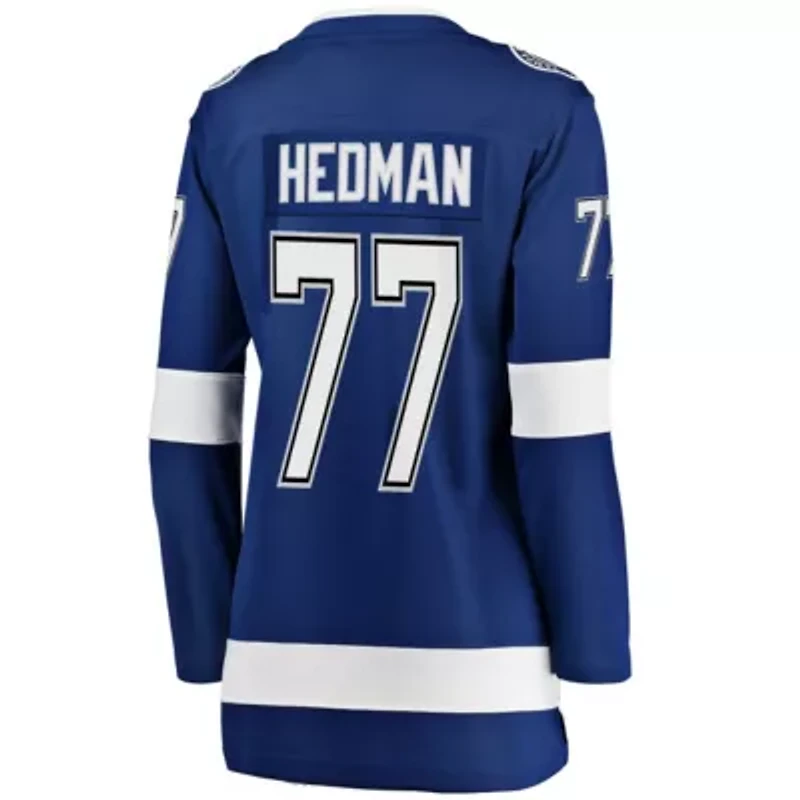 NHL Fanatics Tampa Bay Lightning Victor Hedman Breakaway Player Jersey
