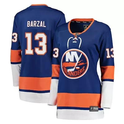 NHL Fanatics Mathew Barzal New York Islanders Breakaway Player Jersey