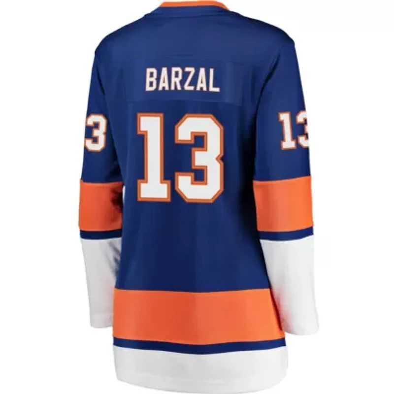 NHL Fanatics Mathew Barzal New York Islanders Breakaway Player Jersey