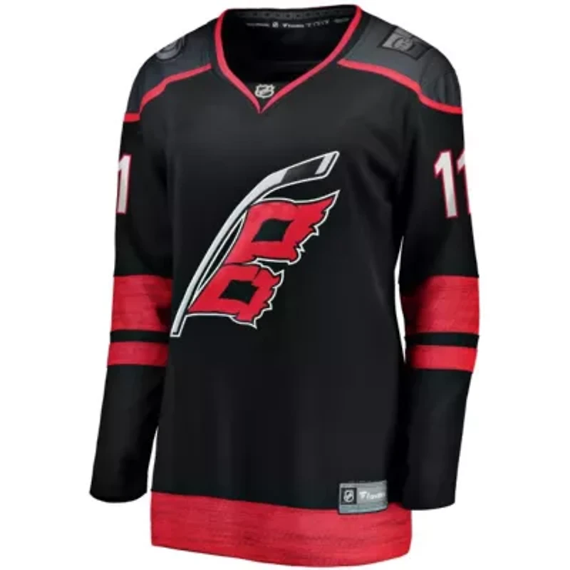 NHL Fanatics Jordan Staal Carolina Hurricanes Alternate Breakaway Jersey