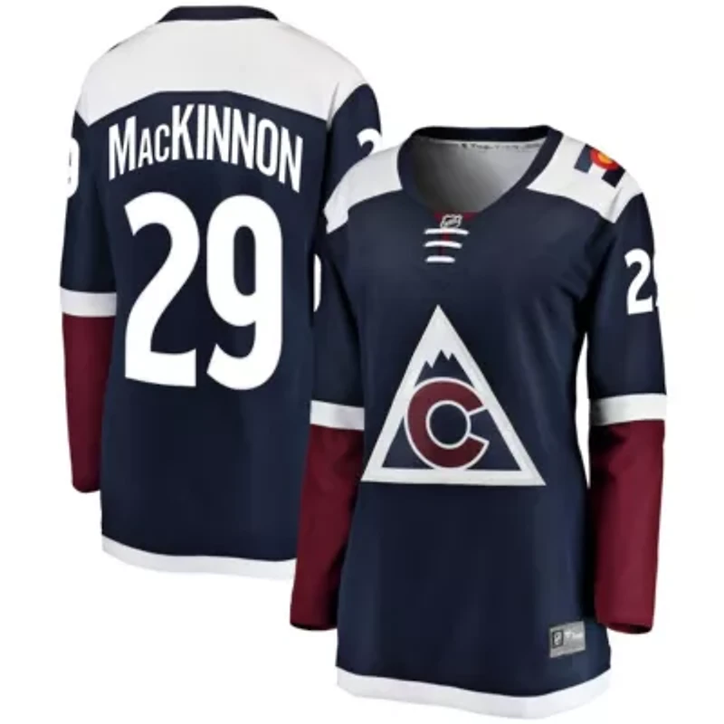 NHL Fanatics Nathan MacKinnon Colorado Avalanche Alternate Breakaway Jersey