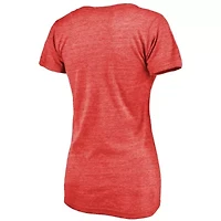 NHL Fanatics Martin Brodeur New Jersey Devils Hall of Fame V-Neck Tri-Blend T-Shirt