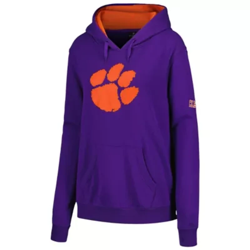 NCAA Clemson Tigers Big Logo Pullover Hoodie
