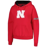NCAA Nebraska Huskers Team Big Logo Pullover Hoodie