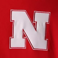 NCAA Nebraska Huskers Team Big Logo Pullover Hoodie