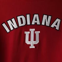 NCAA Indiana Hoosiers Arch & Logo 1 Pullover Hoodie