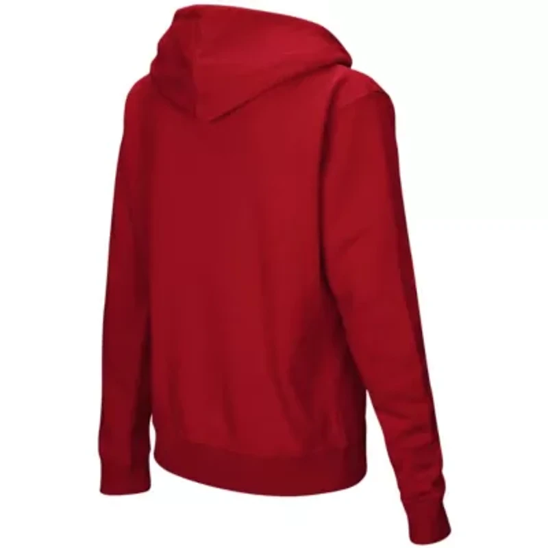 NCAA Indiana Hoosiers Arch & Logo 1 Pullover Hoodie