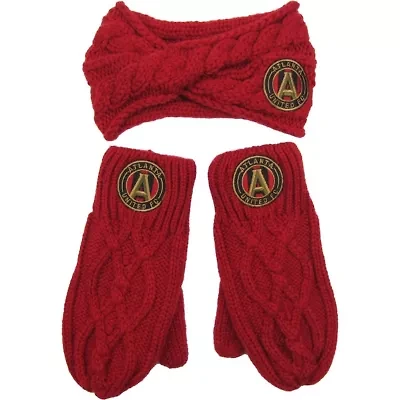 MLS Atlanta United FC Headband & Mittens Set
