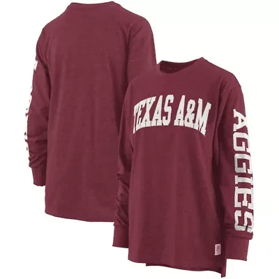NCAA Texas A&M Aggies Two-Hit Canyon Long Sleeve T-Shirt