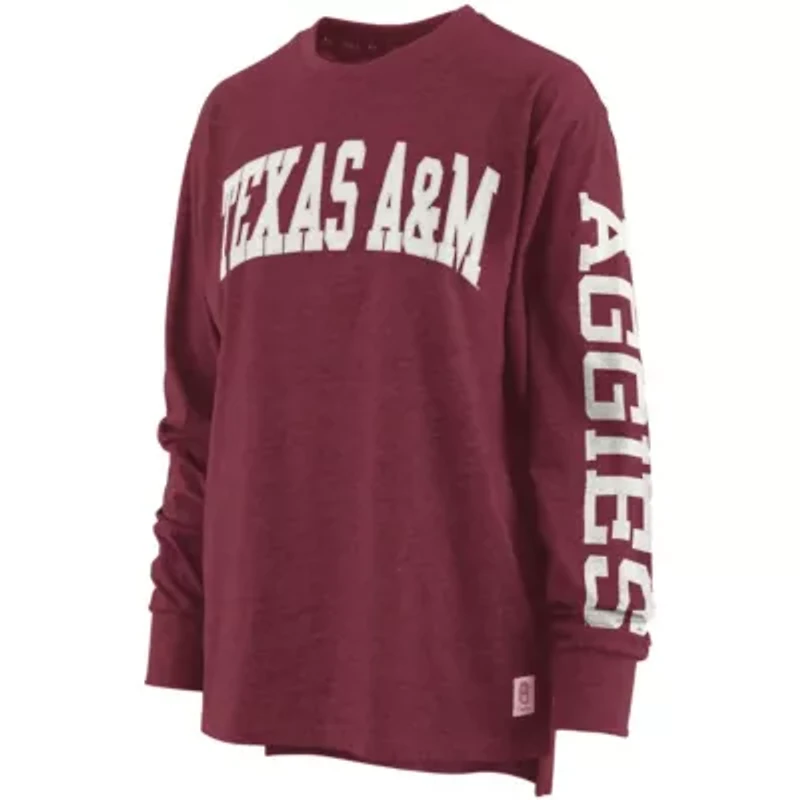 NCAA Texas A&M Aggies Two-Hit Canyon Long Sleeve T-Shirt