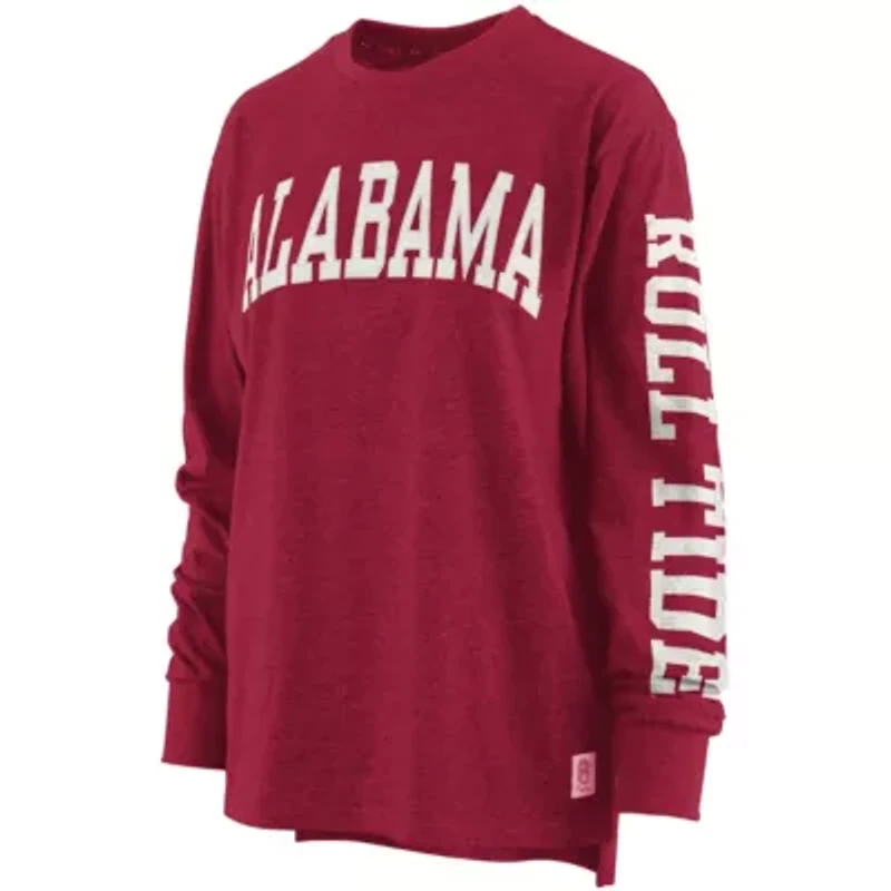 Alabama Crimson Tide NCAA Alabama Tide Two-Hit Canyon Long Sleeve T-Shirt