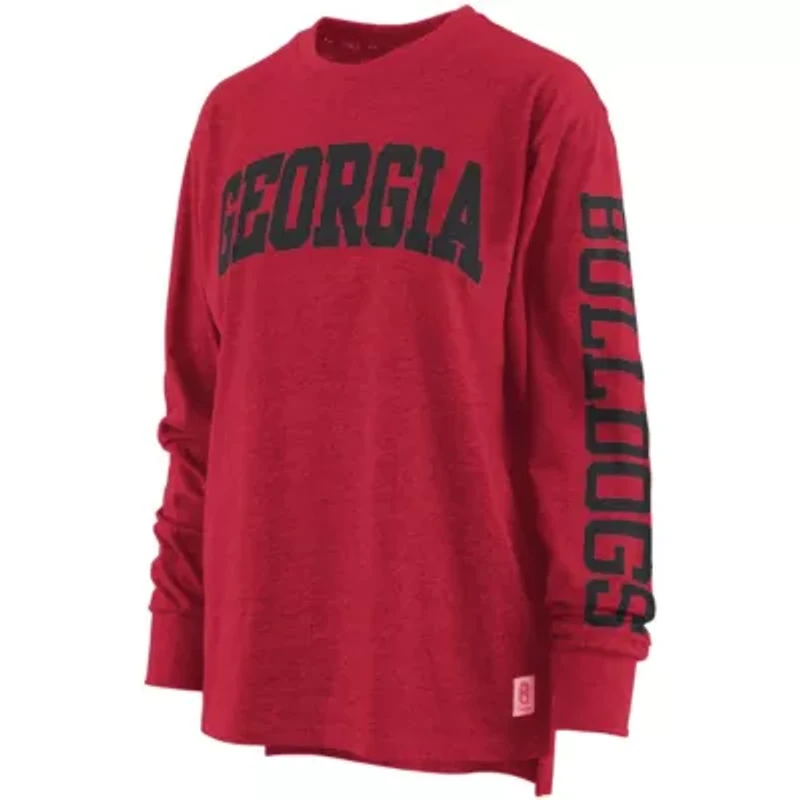 NCAA Georgia Bulldogs Two-Hit Canyon Long Sleeve T-Shirt