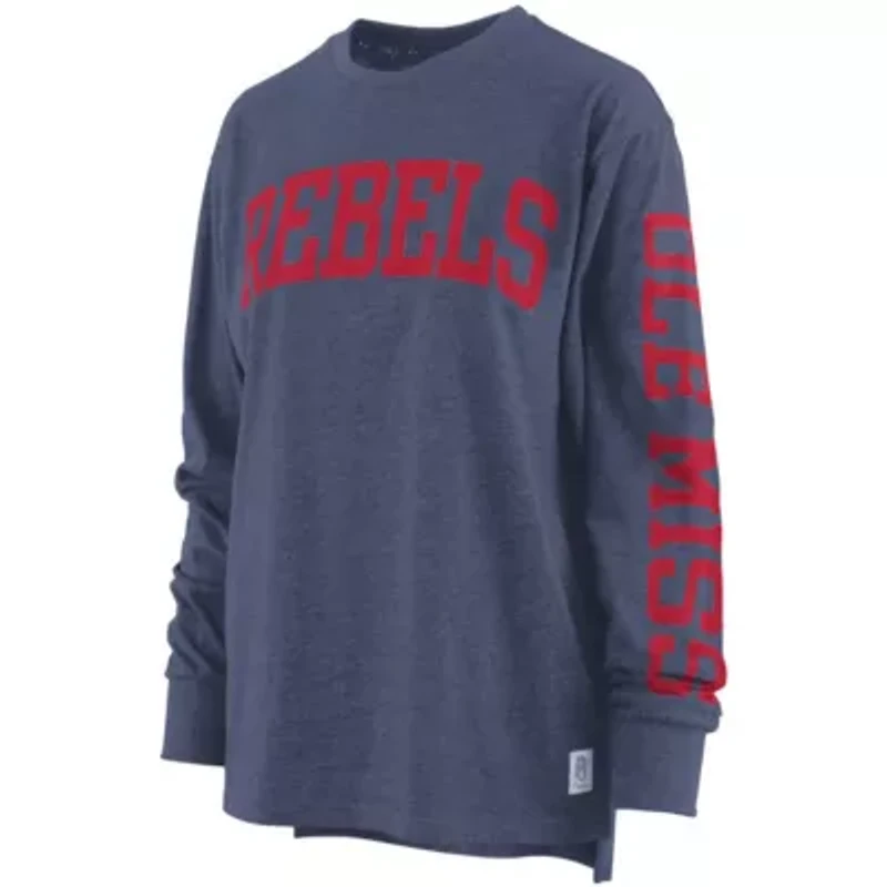 NCAA Ole Miss Rebels Two-Hit Canyon Long Sleeve T-Shirt