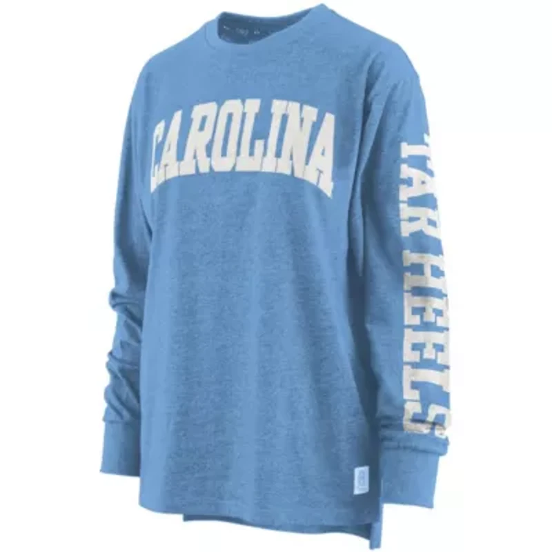 NCAA Carolina North Tar Heels Two-Hit Canyon Long Sleeve T-Shirt