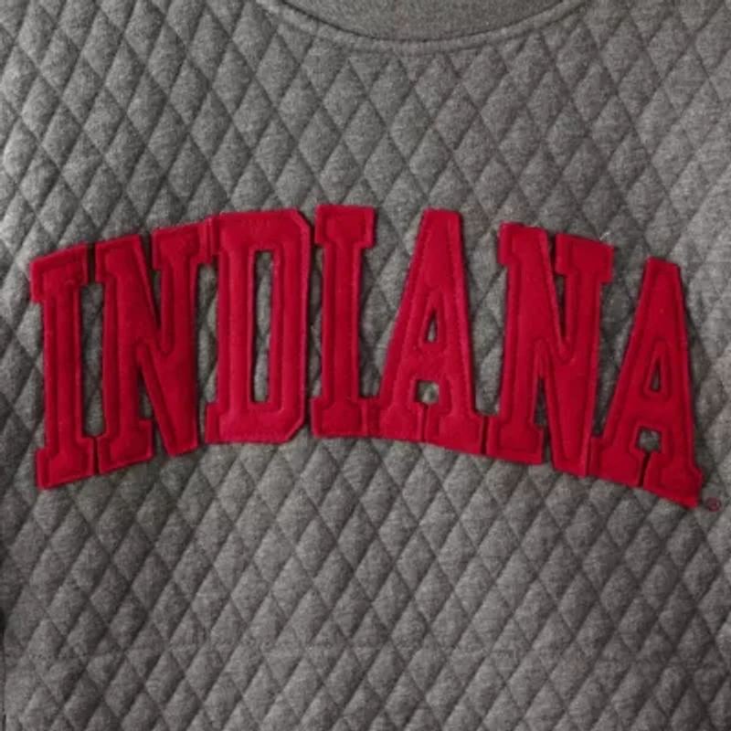 NCAA Indiana Hoosiers Moose Quilted Pullover Sweatshirt
