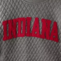 NCAA Indiana Hoosiers Moose Quilted Pullover Sweatshirt