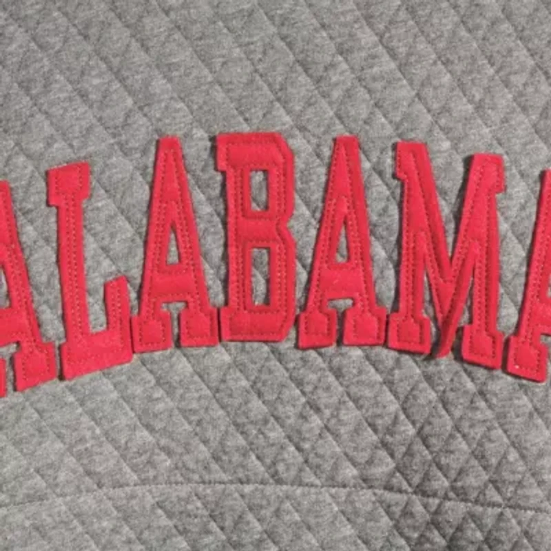 Alabama Crimson Tide NCAA Moose Quilted Pullover Sweatshirt
