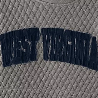 NCAA West Virginia Mountaineers Moose Quilted Pullover Sweatshirt
