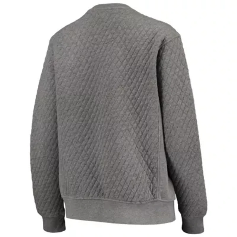 NCAA West Virginia Mountaineers Moose Quilted Pullover Sweatshirt