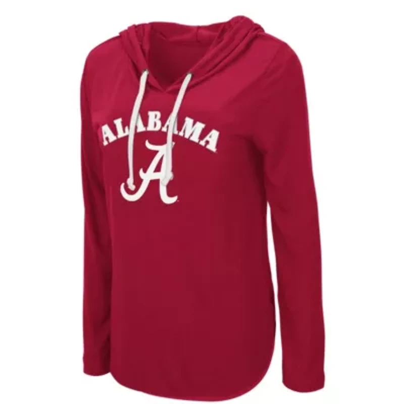 Alabama Crimson Tide NCAA My Lover Lightweight Hooded Long Sleeve T-Shirt