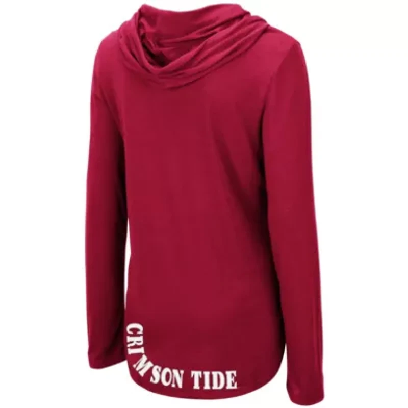 Alabama Crimson Tide NCAA My Lover Lightweight Hooded Long Sleeve T-Shirt
