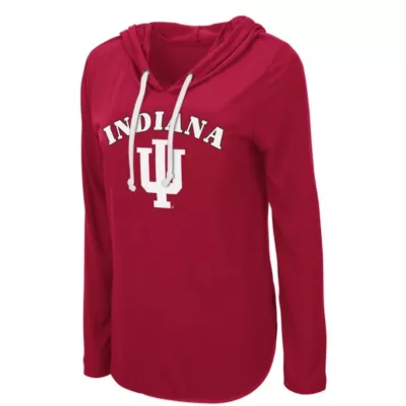NCAA Indiana Hoosiers My Lover Lightweight Hooded Long Sleeve T-Shirt