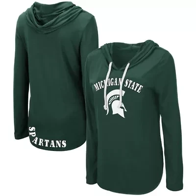 NCAA Michigan State Spartans My Lover Lightweight Hooded Long Sleeve T-Shirt