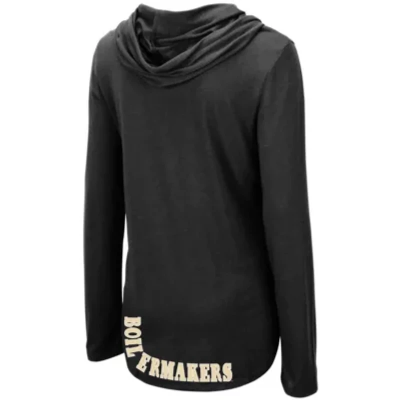 NCAA Purdue Boilermakers My Lover Lightweight Hooded Long Sleeve T-Shirt