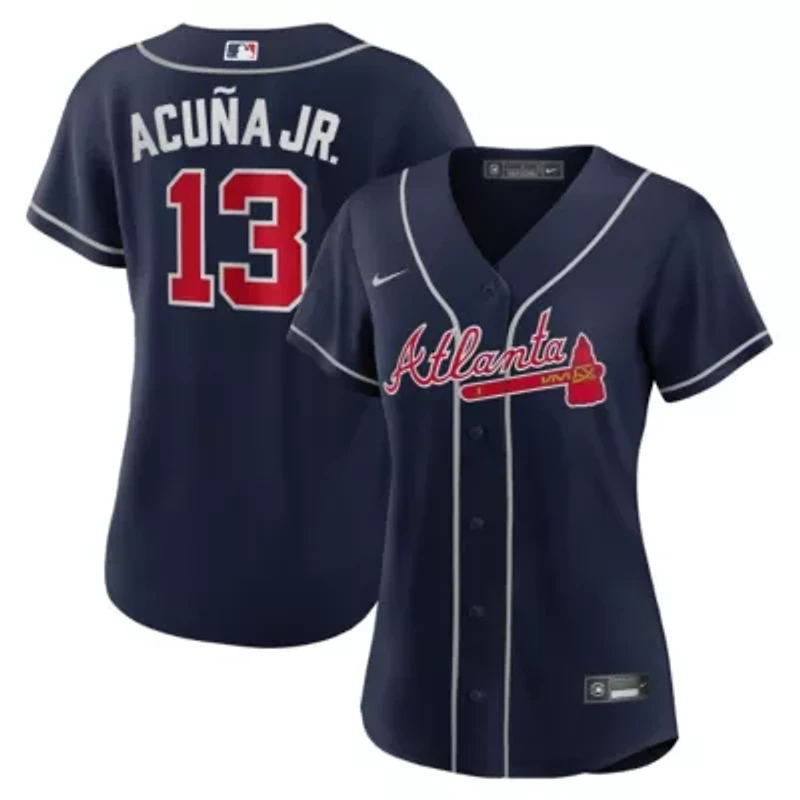 MLB Nike Ronald Acuña Jr. Atlanta Braves Alternate Replica Player Jersey