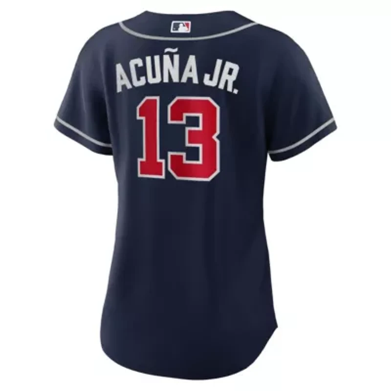 MLB Nike Ronald Acuña Jr. Atlanta Braves Alternate Replica Player Jersey