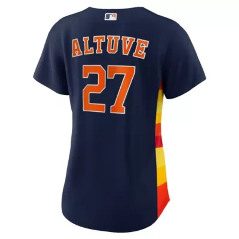MLB Nike Jose Altuve Houston Astros Alternate Replica Player Jersey