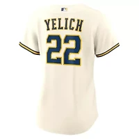 MLB Nike Christian Yelich Milwaukee Brewers Home Replica Player Jersey
