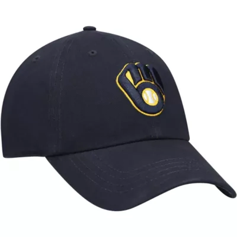 MLB Milwaukee Brewers Team Miata Clean Up Adjustable Hat