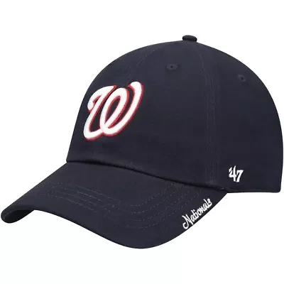 MLB Washington Nationals Team Miata Clean Up Adjustable Hat