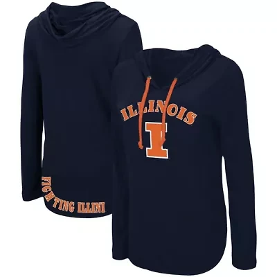NCAA Illinois Fighting Illini My Lover Lightweight Hooded Long Sleeve T-Shirt