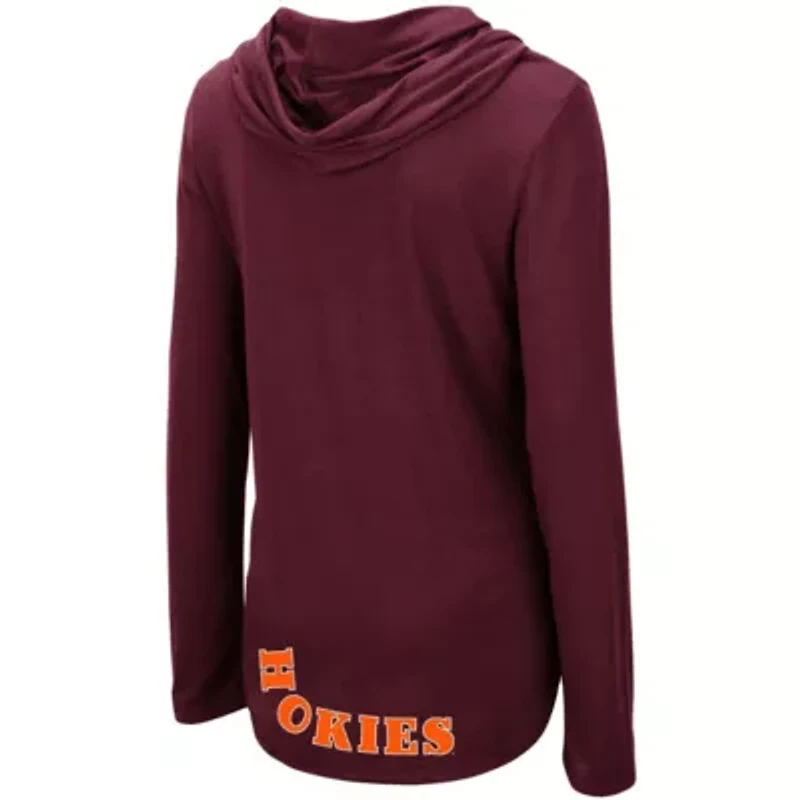 NCAA Virginia Tech Hokies My Lover Lightweight Hooded Long Sleeve T-Shirt