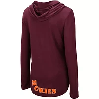 NCAA Virginia Tech Hokies My Lover Lightweight Hooded Long Sleeve T-Shirt